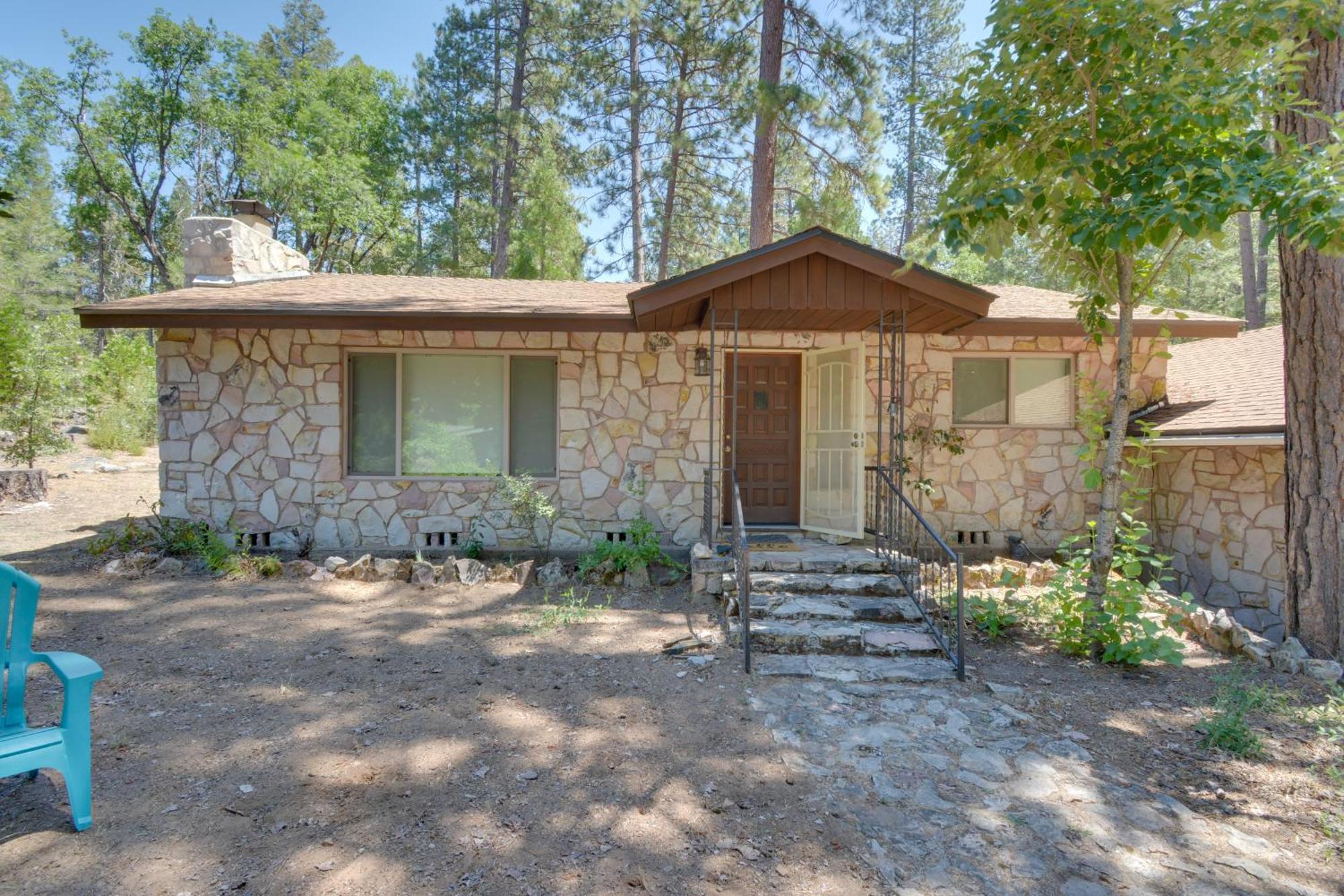 Riverfront Home Near Yosemite National Park! Groveland Exterior photo